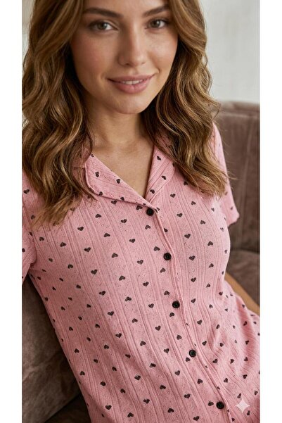 sleeproom ΓΥΝΑΙΚΕΙΟ ΣΕΤ ΠΙΤΖΑΜΑΣ ΜΕ ΚΟΝΤΑ ΜΑΝΙΚΙΑ, ΣΧΕΔΙΑΣΜΕΝΟ ΚΟΥΜΠΩΤΟ ΣΟΡΤΣ