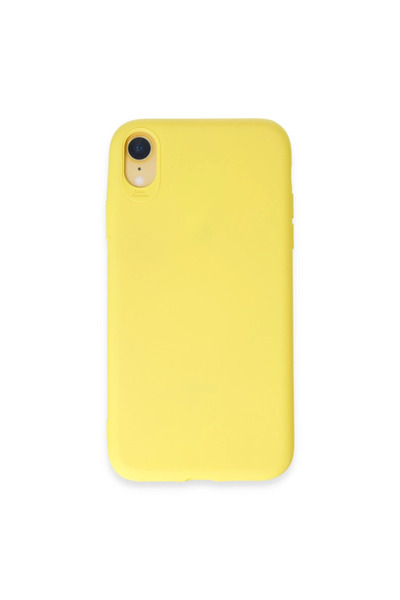 Generic Brand Apple iPhone Xr Case First Silicone - Yellow