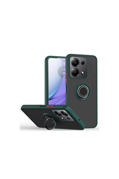 ArkhenX غطاء حماية سيليكون لهاتف شاومي ريدمي نوت 13 برو 5G مع حلقة مونتريال -...