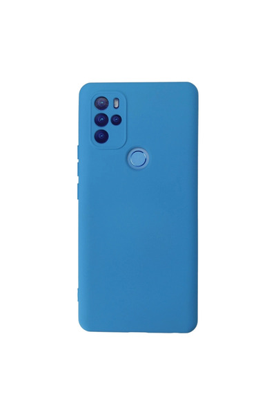 ArkhenX جراب General Mobile Gm 21 Pro مصنوع من السيليكون المخملي الداخلي - أزرق