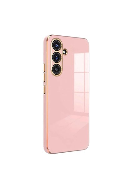 ArkhenX Samsung Galaxy S25 Fe Volet Silicone - Pink
