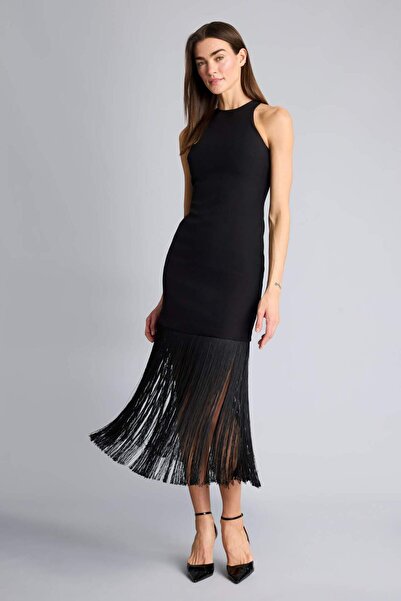 DeFacto Φόρεμα - Μαύρο - Regular