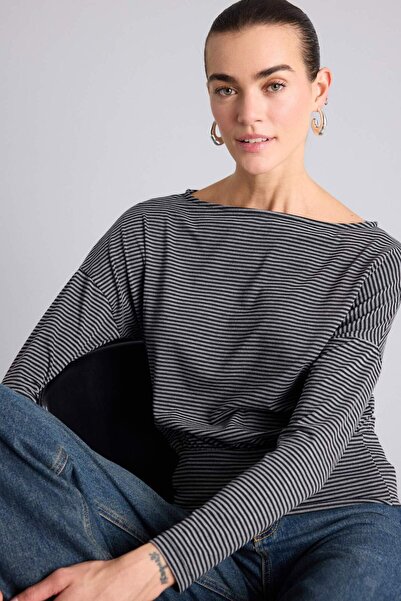 DeFacto T-Shirt - Μαύρο - Στενή εφαρμογή