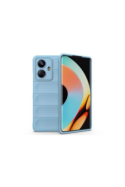 ArkhenX جراب Realme 10 Pro 5G من السيليكون الأمثل - أزرق سماوي