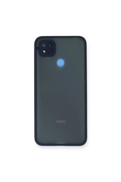 ArkhenX Xiaomi Redmi 9C Case Montreal Silicone Cover - Navy Blue