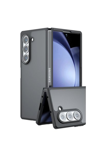 Generic Brand Etr Samsung Galaxy Z Fold 5 Case Blur Fold Cover - Matte Black ...