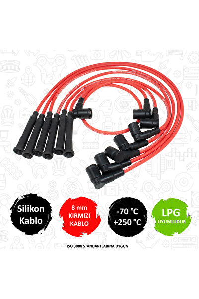 TORK BMW: 5.20i, 5.25i - E28, E34 (M20 B20 - M20 B25 Motor) Buji Kablosu