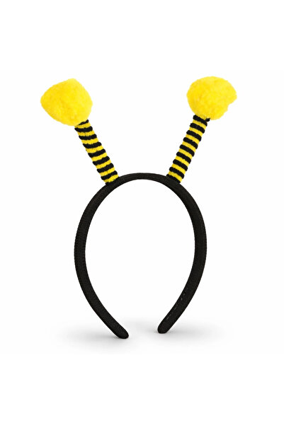 My Reality Fashion Κορώνα Μέλισσας σε Κίτρινο και Μαύρο με Κεραία - Παιδική Κ...