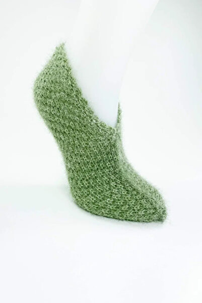 Generic Brand Hand Knitted Winter Stylish Women's Wool Booties D4