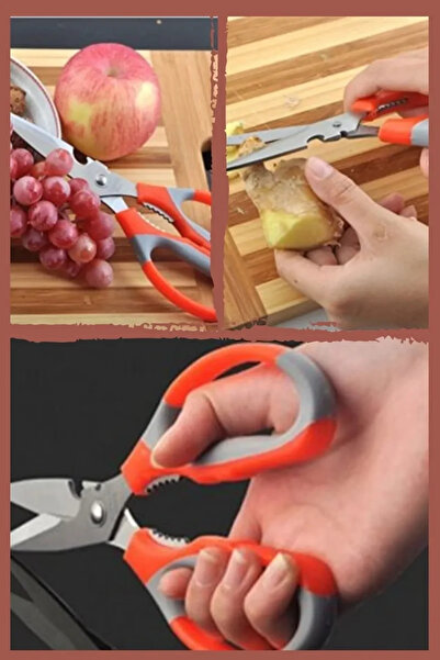 DYZSTAR Stainless Steel Meat, Vegetable, and Dumpling Chopping Scissors