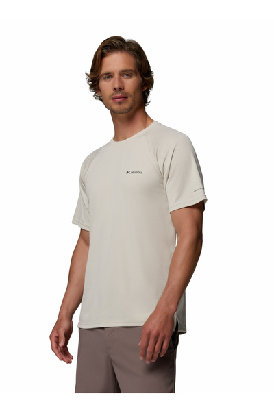 Columbia AO0944 ALPINE CHILL PRO SS CREW Kahve O Yaka Normal Düz Erkek T-Shirt