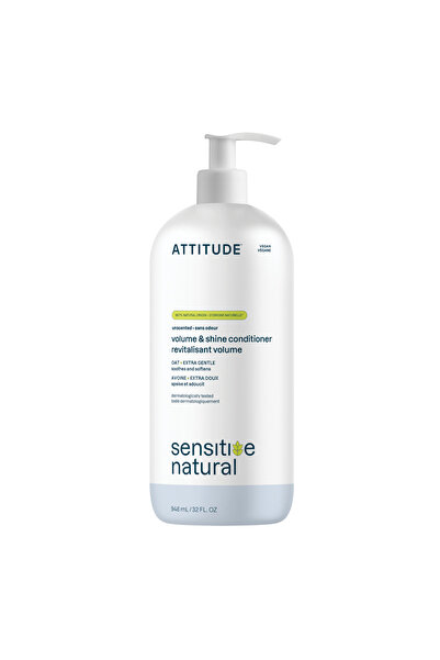 Attitude بلسم طبيعي للحجم واللمعان - بدون رائحة