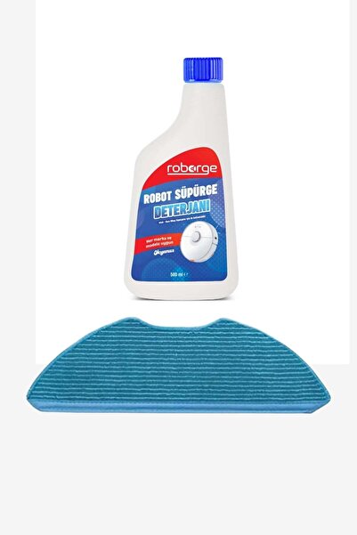Roborge HomeRun 2000 Series Robot Vacuum Cleaner Mop Cloth + Απορρυπαντικό γι...