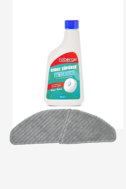 Roborge Fakir Robert RS 780 Ρομποτική ηλεκτρική σκούπα Πανί σφουγγαρίσματος +...