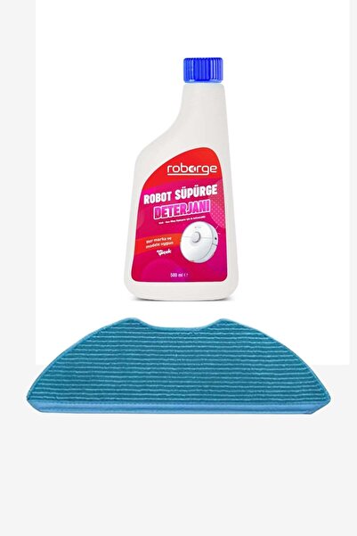 Roborge HomeRun 2100 Series Robot Vacuum Cleaner Mop Cloth + Απορρυπαντικό γι...