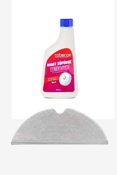 Roborge Πανί σφουγγαρίσματος για ρομποτική ηλεκτρική σκούπα Dreame D9 + Απορρ...