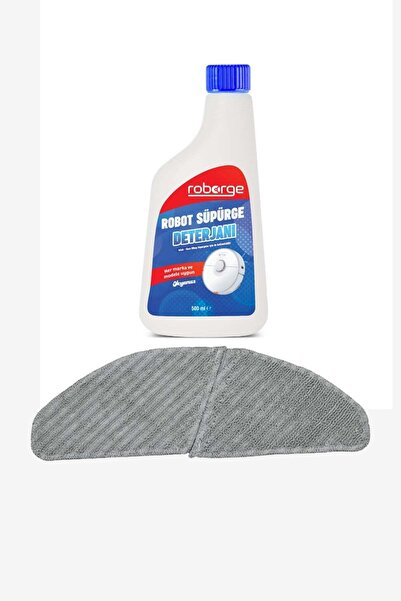 Roborge Fakir Robert RS 780 Ρομποτική ηλεκτρική σκούπα Πανί σφουγγαρίσματος +...