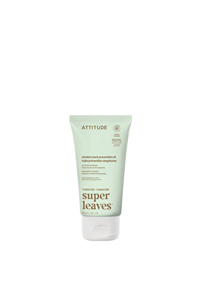 Attitude super leaves - maternity Stretch Mark Prevention Oil - Almond & Argan