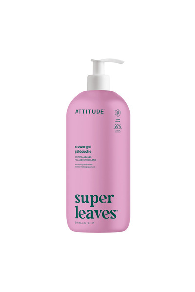 Attitude super leaves Soothing Shower Gel - White Tea Leaves
