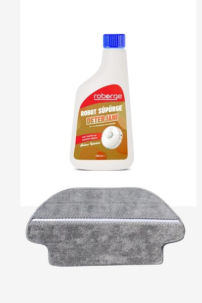 Roborge Karcher RCV 3 Ρομποτική ηλεκτρική σκούπα + Πανί σφουγγαρίσματος + Απο...