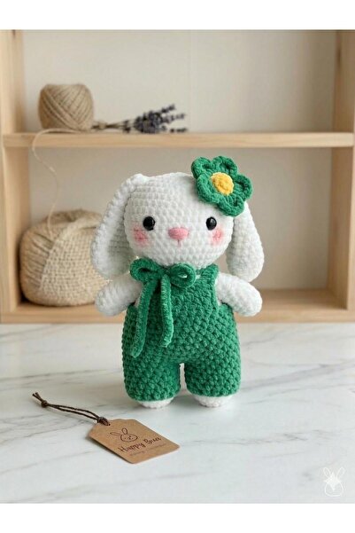 PUFFY'S TOYS El Örgüsü Kadife Tavşan