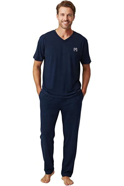 casme Mens Loungewear Sets Pajamas Set Soft Sleepwear Family Night Wear Night...