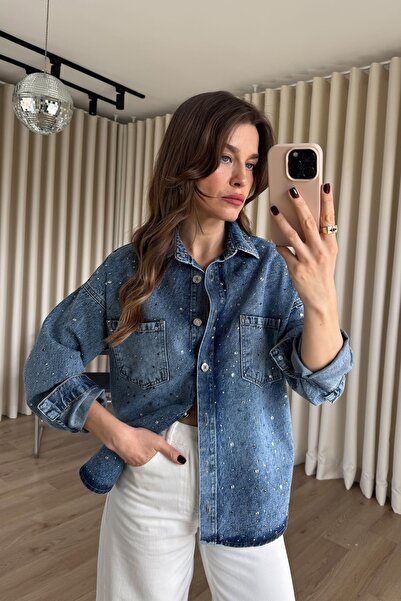 Sue Store Πουκάμισο - Μπλε - Απογευματινό / Καθημερινό