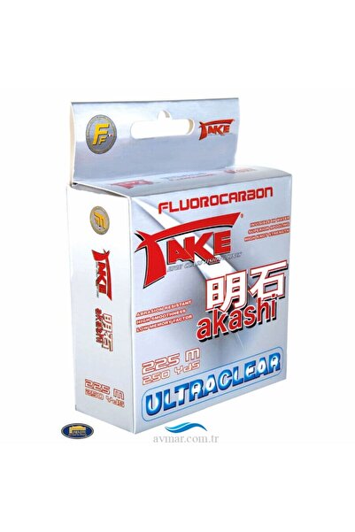 LİNEAEFFE Akashi Ultra Fluorocarbon 225 Metre Misina 0,60 mm