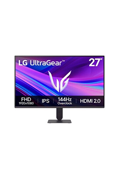 LG 27 Inch UltraGear™ G4 FHD IPS Gaming Monitor, 144Hz (O/C), 1ms MBR, NVIDIA...