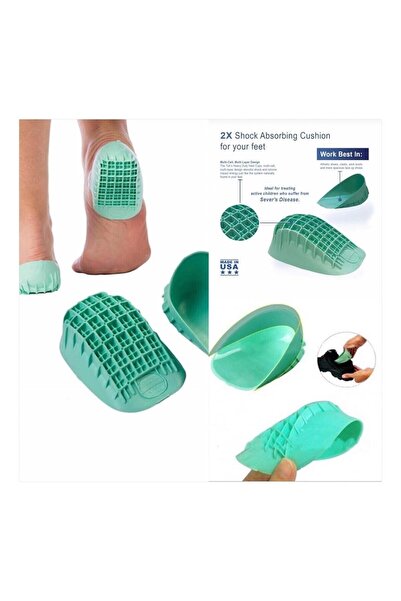 comerciante Ayak Silikon Jel Topuk Desteği Spor Bakım Aşil Tendon Rahatlatıcı