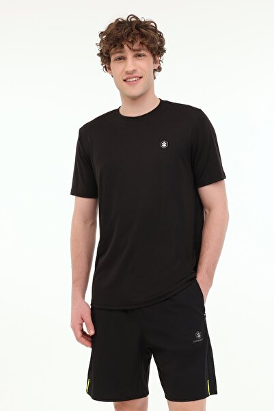 lumberjack Tricou bărbătesc MB CT100 PES C T-SH 6FX A102064367 Negru