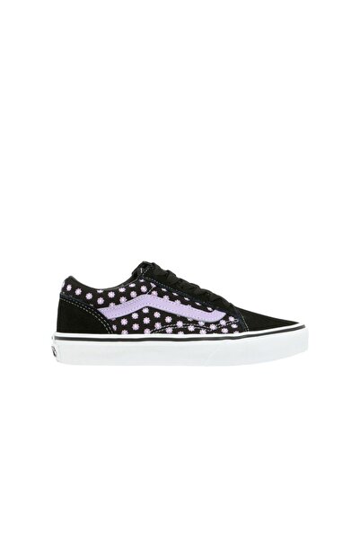 Vans Παπούτσια JR Παραδοσιακού Στυλ με Λουλουδάτο Κέντημα, Μωβ