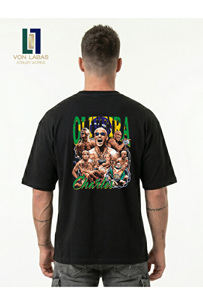 Grafftee Clothing T-Shirt - Μαύρο - Oversize