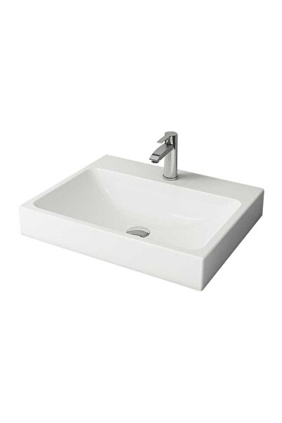 Bocchi SCALA TEZGAH ÜSTÜ LAVABO 60 CM PARLAK BEYAZ (1077-001-0126)