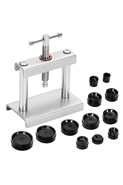 Choice Silver-12pcs Professional Metal Watch Press Set Watch Back for CASE Cl...