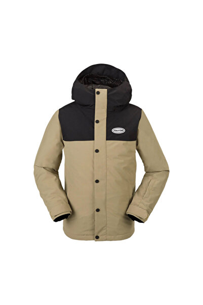 Volcom STONE.91 K ΜΠΟΥΦΑΝ ΧΙΟΝΙΟΥ ΣΚΟΥΡΟ ΧΑΚΙ