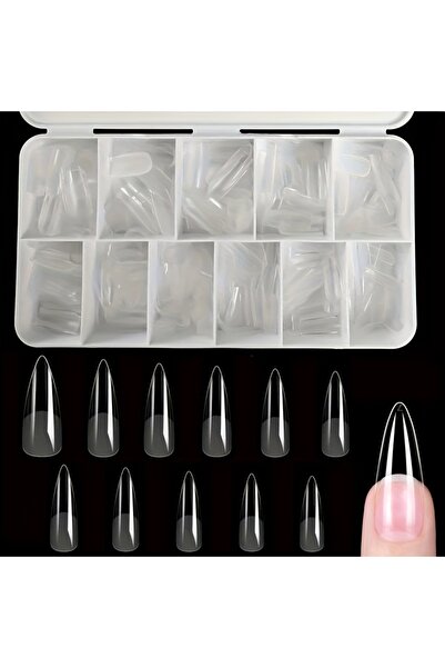 Choice1 550PCS Long Point New Soft Gel Fake Nails Tips - 550 pieces per box. ...