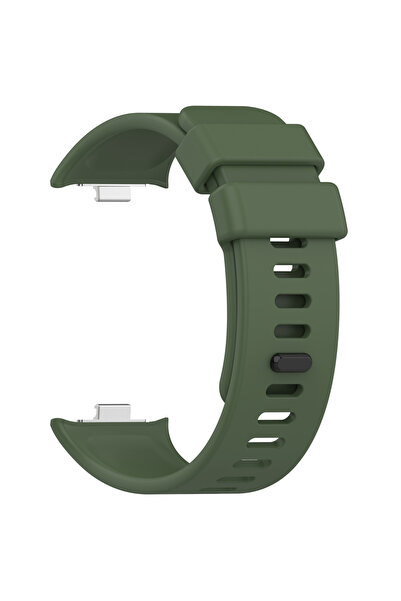 Choice حزام سيليكون بديل من BEHUA باللون الأخضر الداكن لساعة Redmi Watch 4، س...