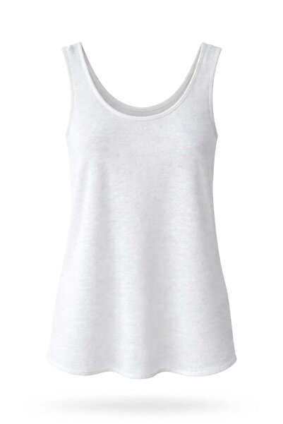 ELVAN TOLON Λευκό Πλεκτό Τρικό Αθλέτη