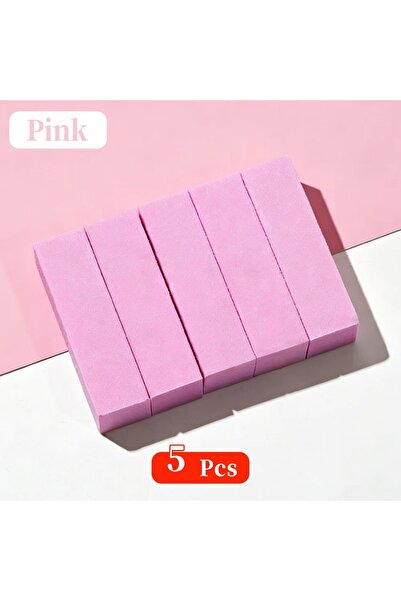 Choice DUTRIEUX Pink-5pcs 1/10PCS Sponge Buffer Block Set Nail Files Manicure...