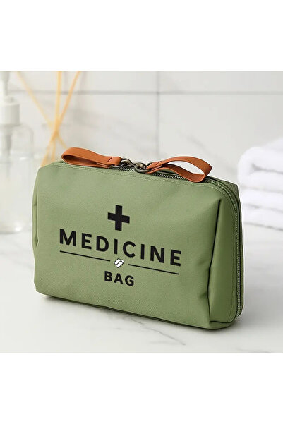 Choice1 green Portable First Aid Medical Kit Travel Outdoor Camping Emergency...