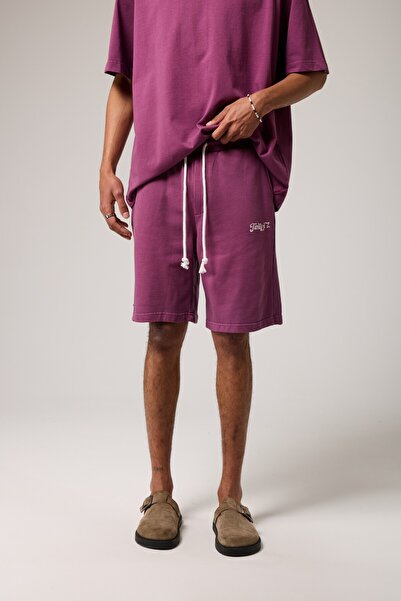 2512 Clothing Cord Detailed Washable Shorts