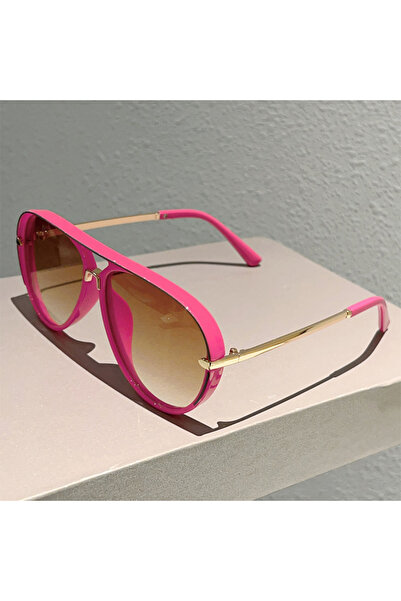 Choice3 without case rose pink-gradient t KAMMPT Vintage Pilot Sunglasses Men...