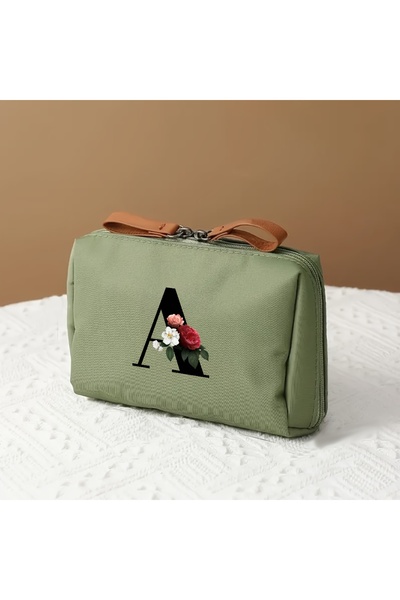 Choice17 Letter-A 1Pcs Multifunctional Storage Bag Women's Fashion Makeup Bag...