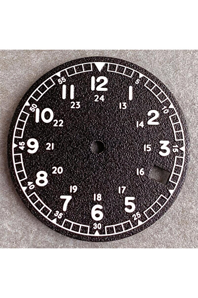 Choice5 black dial-1-3.8H NH35A Watch Replacements Watch Dial Pliot Watch Fac...