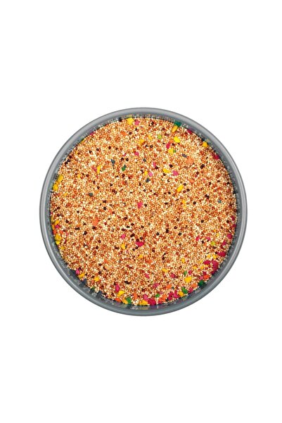 my kaju Muhabbet Kuşu Yemi Karışık - Renkli Ekmekli - 25 kg