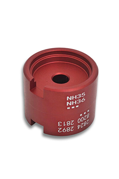 Choice1 حامل حركة الساعة الأحمر NH34 NH35 يناسب حركة NH36 SKX007 7S26 4R35 4R...