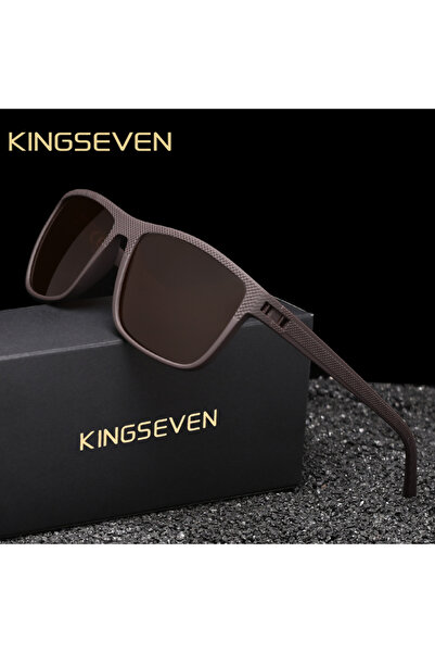 choice2 C10brown brown KINGSEVEN Fashion Polarized Sunglasses For Men UV400 G...