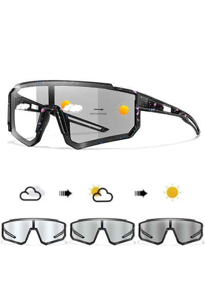 Choice5 DK-L-12 Photochromic Goggles Cycling Fashion Sunglasses Men Women Out...