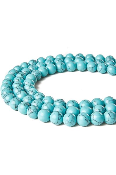 Choice1 6mm Blue Turquoise 4/6/8/10mm Blue Turquoise Beads AAAAA Natural Gems...
